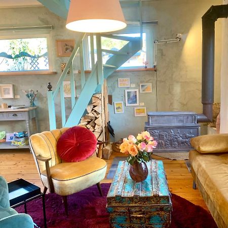 Kleine Kunstremise Mit Holzofen Burg Freienfels Apartment Weinbach ภายนอก รูปภาพ