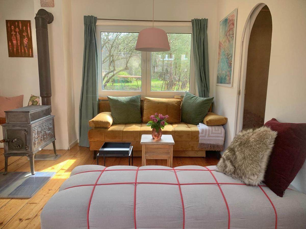Kleine Kunstremise Mit Holzofen Burg Freienfels Apartment Weinbach ภายนอก รูปภาพ