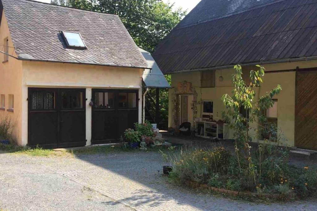 Kleine Kunstremise Mit Holzofen Burg Freienfels Apartment Weinbach ภายนอก รูปภาพ