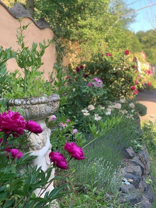 Kleine Kunstremise Mit Holzofen Burg Freienfels Apartment Weinbach ภายนอก รูปภาพ