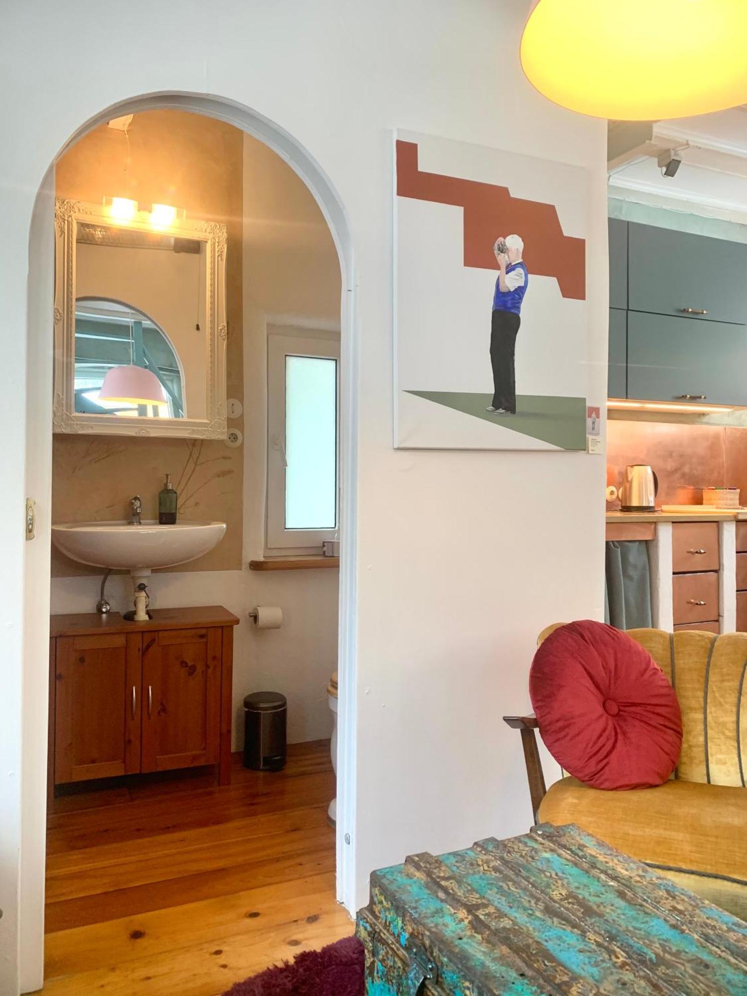 Kleine Kunstremise Mit Holzofen Burg Freienfels Apartment Weinbach ภายนอก รูปภาพ